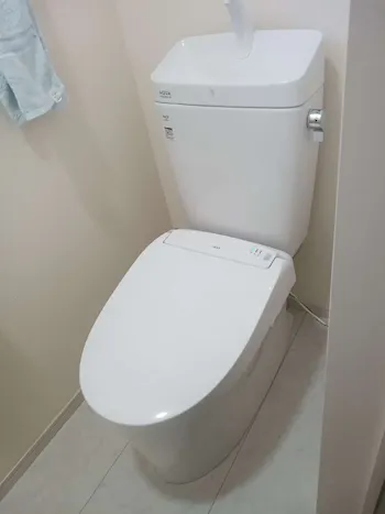 東京都羽村市のお客様のトイレ工事