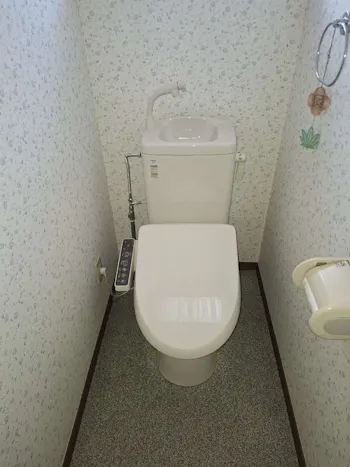 宮城県大崎市のお客様のトイレ工事・浴室水栓工事