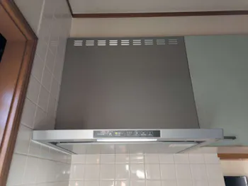 静岡県磐田市のお客様のビルトインコンロ交換工事　具体的な工事内容2