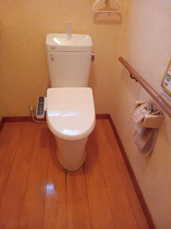 東京都羽村市のお客様のトイレ工事