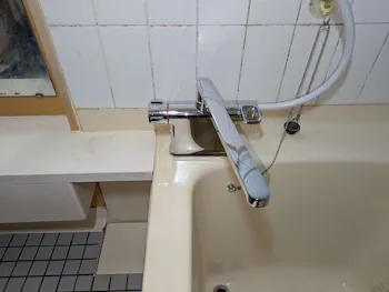 静岡県浜松市浜名区のお客様の水栓工事