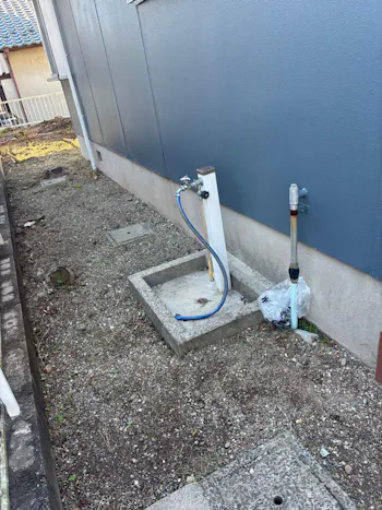 三重県員弁郡東員町のお客様のエアコン工事　具体的な工事内容1