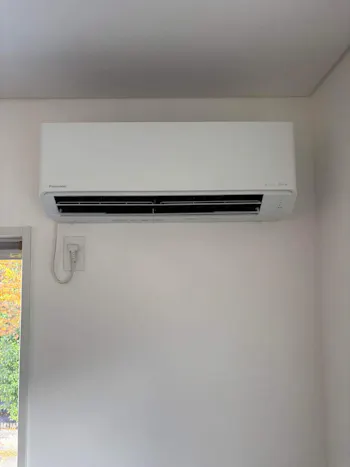 三重県員弁郡東員町のお客様のエアコン工事