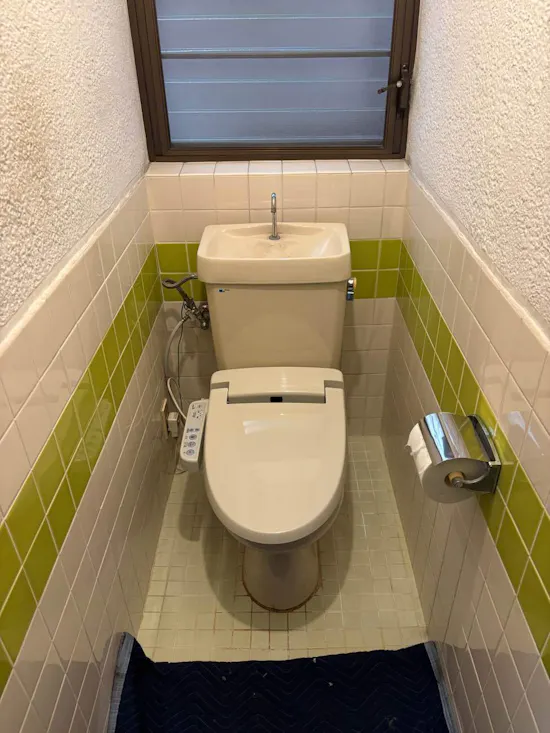 工事前　三重県いなべ市のお客様のトイレ工事