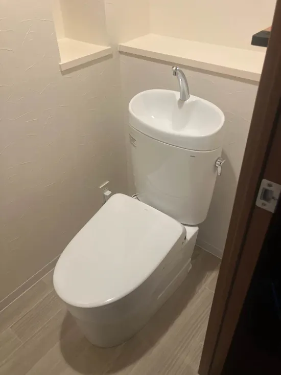 工事後　愛知県名古屋市のお客様のトイレリフォーム工事