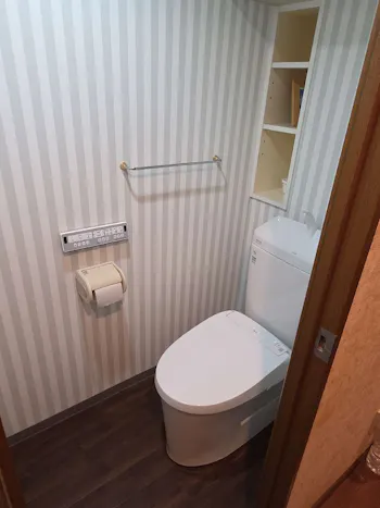 栃木県宇都宮市のお客様のトイレ工事　具体的な工事内容2