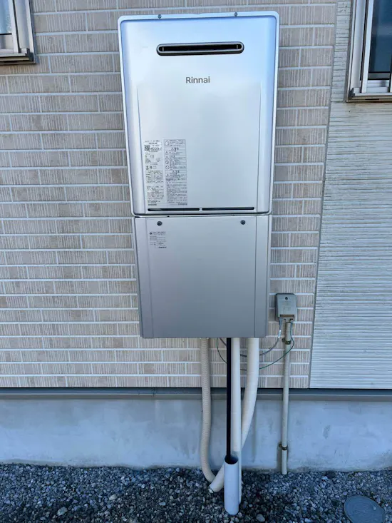 工事後　埼玉県幸手市のお客様のガス給湯器工事