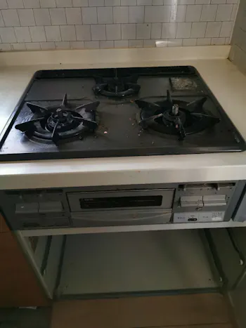 神奈川県横浜市戸塚区のお客様のビルトインコンロ・ガスコンロ工事　具体的な工事内容6