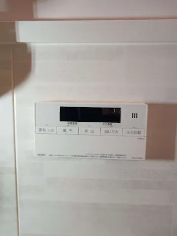 東京都立川市のお客様のガス給湯器交換工事　具体的な工事内容1