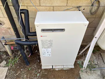 群馬県安中市のお客様の石油給湯器交換・電熱ヒーター工事