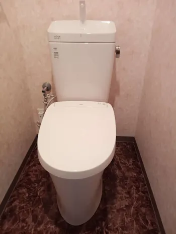 東京都青梅市のお客様のトイレ交換工事