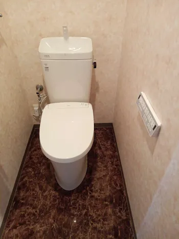 東京都青梅市のお客様のトイレ交換工事　具体的な工事内容1