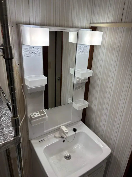 工事後　茨城県北相馬郡のお客様の洗面化粧台交換工事