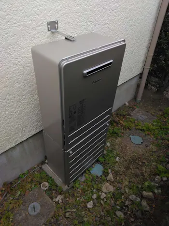 東京都八王子市のお客様の給湯器工事　具体的な工事内容1