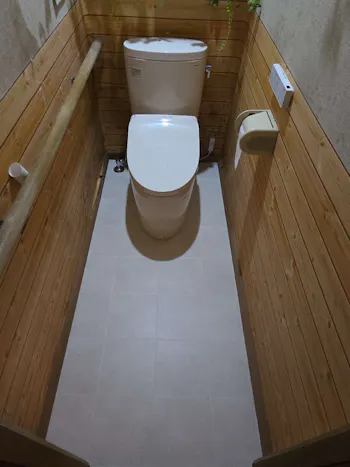 栃木県日光市のお客様のトイレ工事