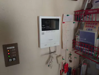 愛知県名古屋市のお客様のTVドアホン交換工事　具体的な工事内容1