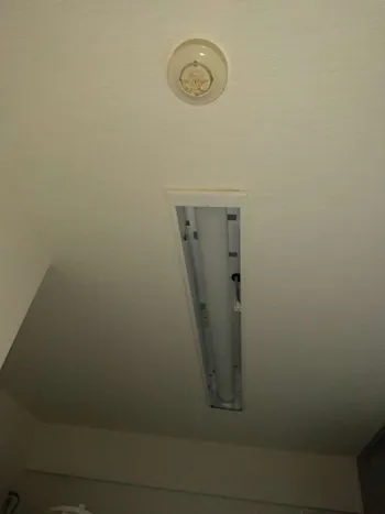 東京都青梅市のお客様の照明器具交換工事　具体的な工事内容2