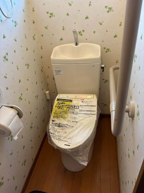 工事後　三重県明和町のお客様のトイレ工事