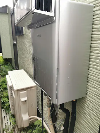 神奈川県茅ヶ崎市のお客様のガス給湯器工事