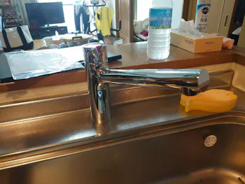 愛知県名古屋市のお客様のキッチン水栓交換工事