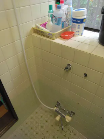 東京都八王子市のお客様の浴室水栓工事　具体的な工事内容6