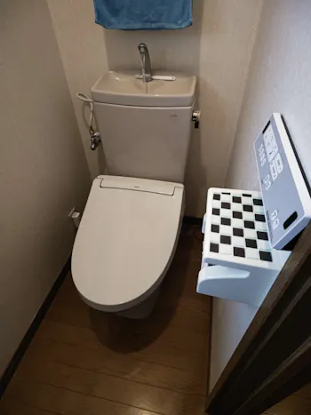 福島県いわき市のお客様の洗浄便座交換工事