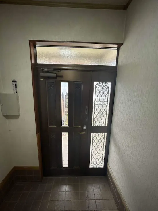 工事前　埼玉県さいたま市西区のお客様のアプローチ・玄関アプローチ工事工事