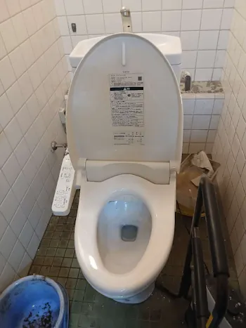 茨城県高萩市のお客様のトイレ工事