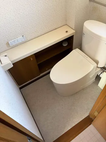 埼玉県比企郡のお客様のトイレ工事