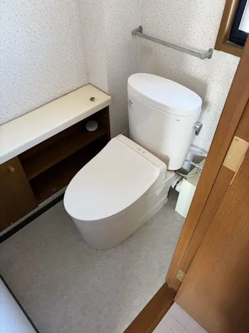 埼玉県比企郡のお客様のトイレ工事　具体的な工事内容1