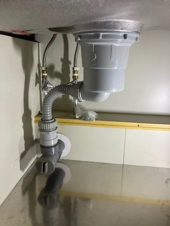 工事後　愛知県東海市のお客様のディスポーザー撤去工事