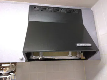 東京都八王子市のお客様のビルトインコンロ交換工事　具体的な工事内容1