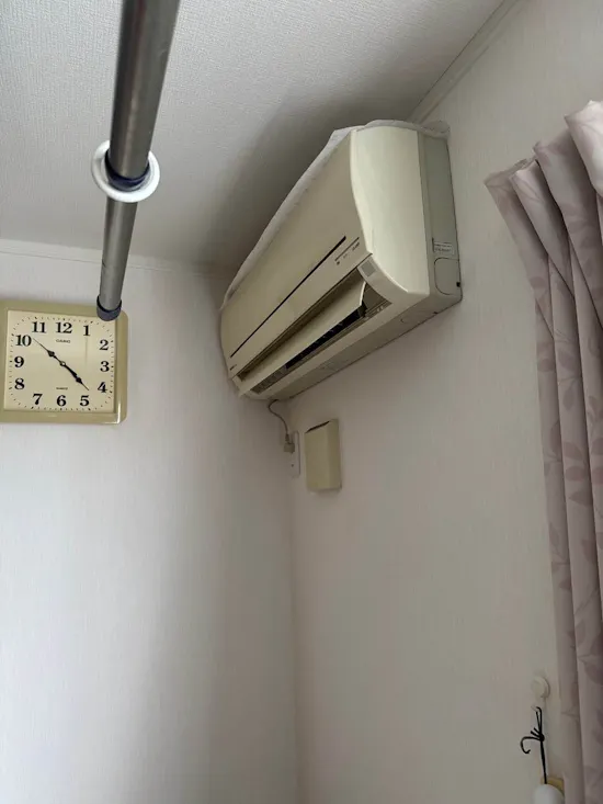 工事前　東京都清瀬市のお客様のエアコン工事