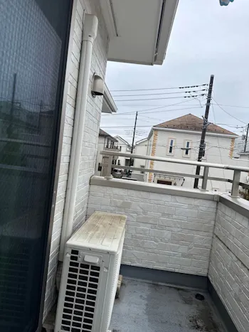 東京都清瀬市のお客様のエアコン工事　具体的な工事内容2