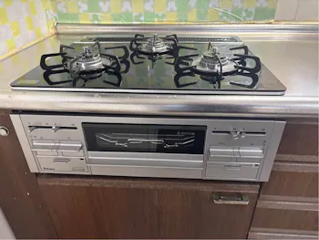 群馬県安中市のお客様のビルトインコンロ交換工事