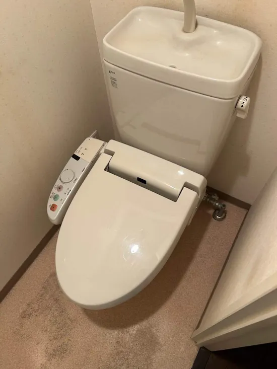 工事前　東京都八王子市のお客様のトイレ工事