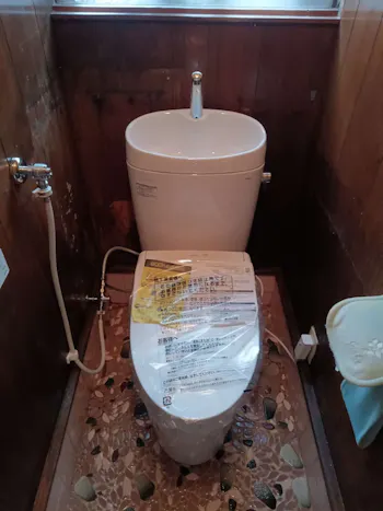 東京都西多摩郡奥多摩町のお客様のトイレ工事