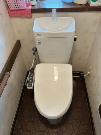 埼玉県上尾市のお客様のトイレ工事