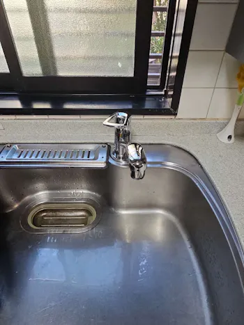 三重県津市のお客様の水栓工事