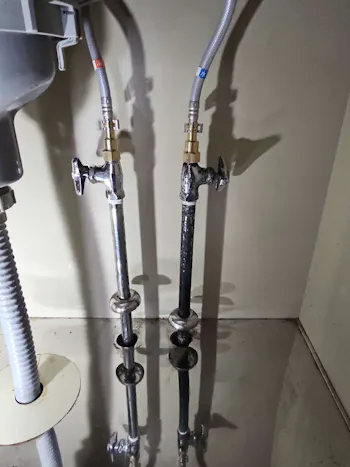 三重県津市のお客様の水栓工事　具体的な工事内容1