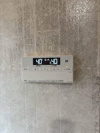 栃木県栃木市のお客様の石油給湯器交換工事　具体的な工事内容1