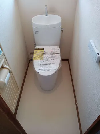 東京都あきる野市のお客様のトイレリフォーム工事