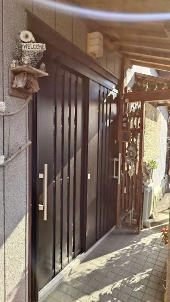 三重県四日市市のお客様のアプローチ・玄関アプローチ工事工事