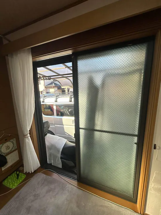 工事前　埼玉県さいたま市大宮区のお客様の窓・サッシの交換・リフォーム工事