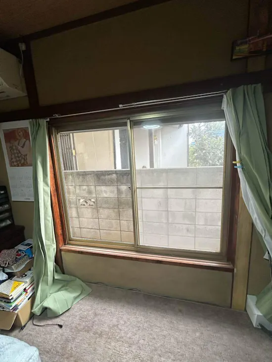 工事前　埼玉県上尾市のお客様の内窓工事