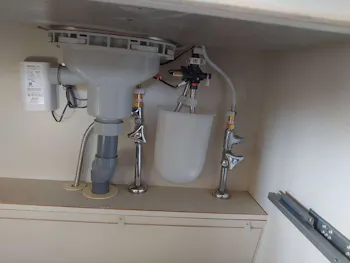 愛知県名古屋市瑞穂区のお客様のキッチン水栓工事　具体的な工事内容1