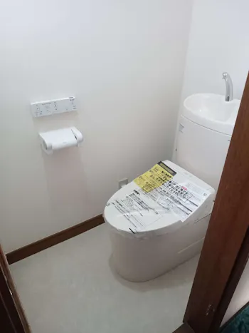 東京都羽村市のお客様のトイレリフォーム工事