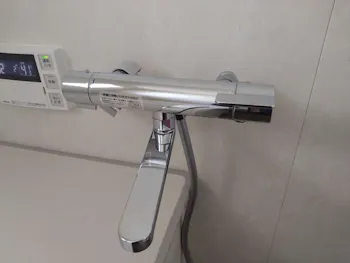 神奈川県横浜市のお客様の浴室混合水栓交換工事