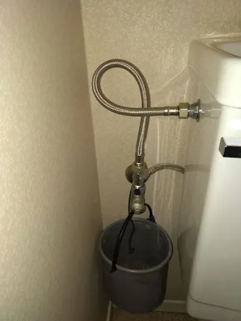 東京都福生市のお客様のトイレ交換工事　具体的な工事内容1