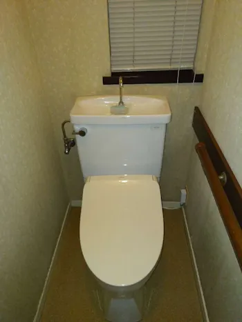 東京都福生市のお客様のトイレ交換工事